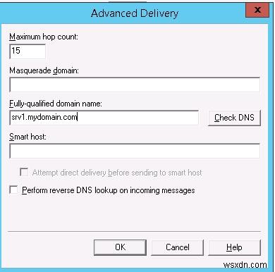 Làm thế nào để cài đặt và cấu hình máy chủ SMTP trên Windows Server 2016/2012 R2? 