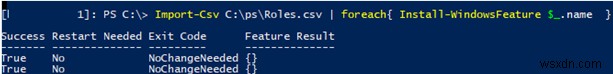 Quản lý các Vai trò &Tính năng của Máy chủ Windows với PowerShell 