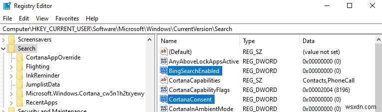 Start Menu và Taskbar Search không hoạt động trong Windows 10 