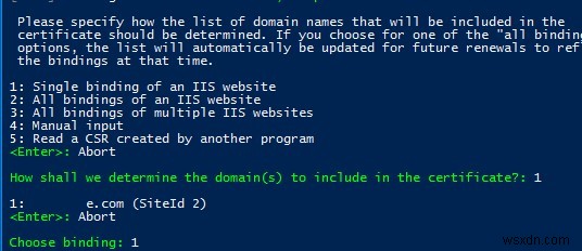 Cài đặt Chứng chỉ TLS / SSL Let’s Encrypt miễn phí trên Máy chủ Web IIS / RDS 