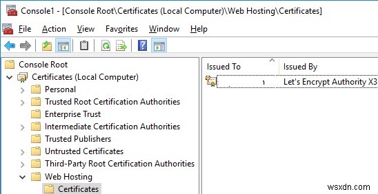 Cài đặt Chứng chỉ TLS / SSL Let’s Encrypt miễn phí trên Máy chủ Web IIS / RDS 