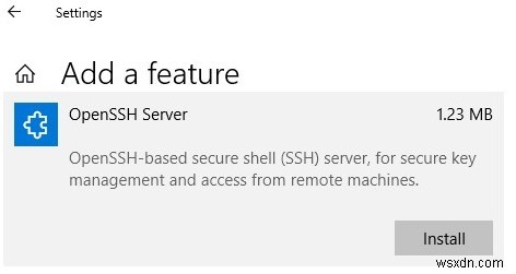 Cài đặt Máy chủ SFTP (SSH FTP) trên Windows với OpenSSH 