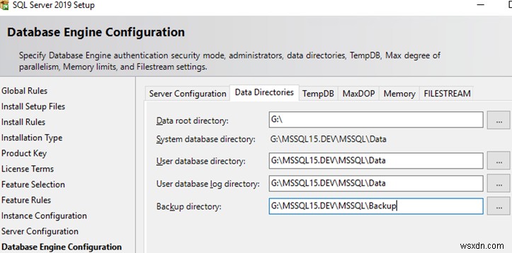 Hướng dẫn cài đặt MS SQL Server 2019:Cài đặt cơ bản và đề xuất 