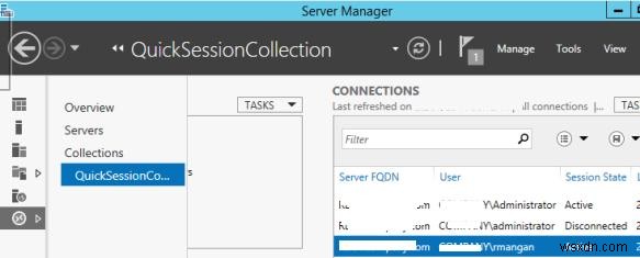 Làm thế nào để Shadow (Điều khiển từ xa) phiên RDP của người dùng trên RDS Windows Server 2016/2019? 