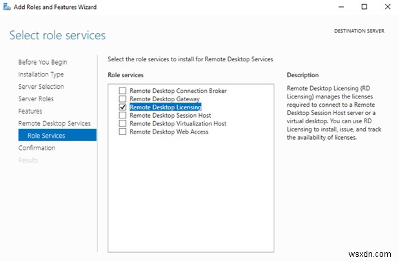 Làm thế nào để cài đặt và kích hoạt vai trò cấp phép RDS và CAL trên Windows Server 2019/2016? 