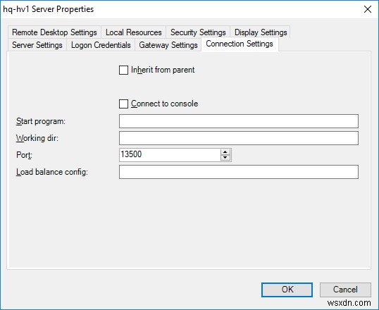 Sử dụng RDCMan (Trình quản lý Kết nối Máy tính Từ xa) trên Windows 