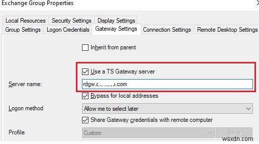 Sử dụng RDCMan (Trình quản lý Kết nối Máy tính Từ xa) trên Windows 