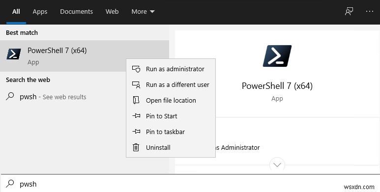 Cập nhật phiên bản PowerShell trên Windows 