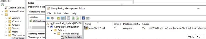 Cập nhật phiên bản PowerShell trên Windows 