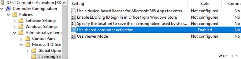 Làm thế nào để cài đặt Office 365 ProPlus trên RDS (Terminal) Server? 