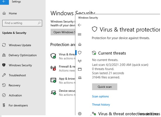 Sử dụng Windows Defender Antivirus trên Windows Server 2019 và 2016 