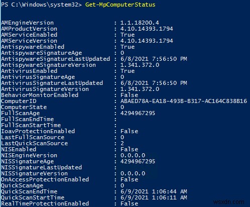 Sử dụng Windows Defender Antivirus trên Windows Server 2019 và 2016 