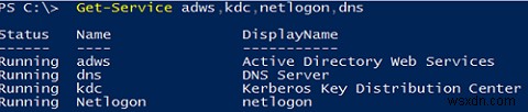 Windows Server Core:Cài đặt Bộ điều khiển miền Active Directory 