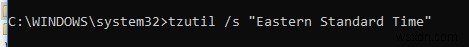 Thay đổi cài đặt múi giờ trong Windows qua CMD, PowerShell và GPO 