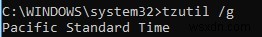Thay đổi cài đặt múi giờ trong Windows qua CMD, PowerShell và GPO 