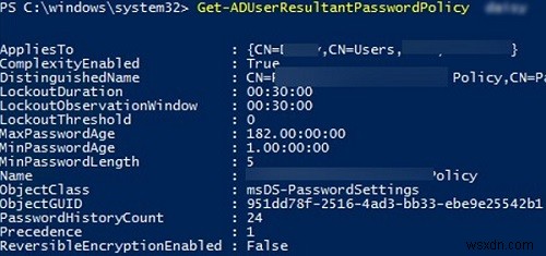 Chính sách mật khẩu chi tiết trong Active Directory 