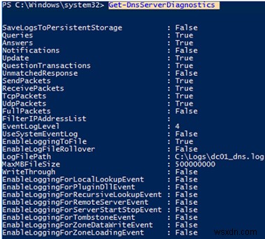 Làm thế nào để kích hoạt tính năng ghi nhật ký truy vấn DNS và phân tích cú pháp tệp nhật ký trên Windows Server? 