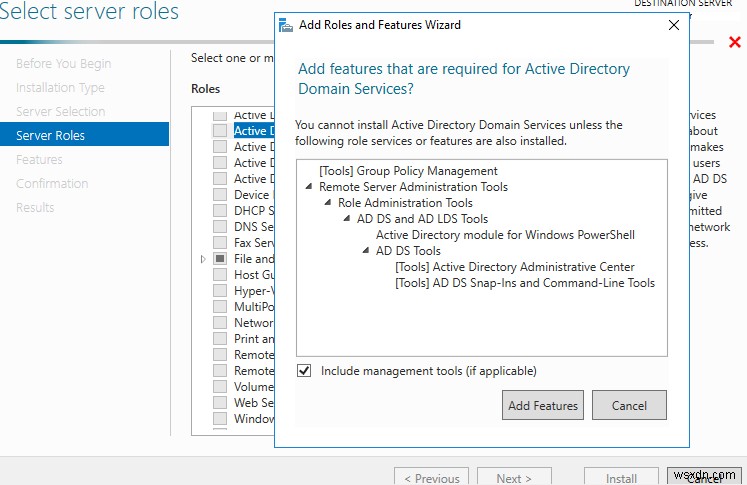 Cài đặt và định cấu hình Bộ điều khiển miền chỉ đọc (RODC) trên Windows Server 2019/2022 