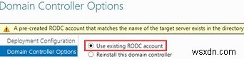Cài đặt và định cấu hình Bộ điều khiển miền chỉ đọc (RODC) trên Windows Server 2019/2022 