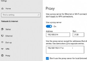 Ngăn người dùng thay đổi cài đặt proxy trong Windows 