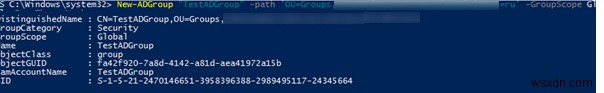 Quản lý nhóm Active Directory với PowerShell 