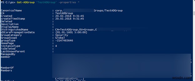 Quản lý nhóm Active Directory với PowerShell 