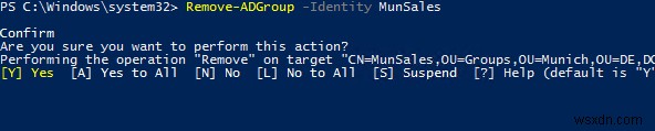 Quản lý nhóm Active Directory với PowerShell 