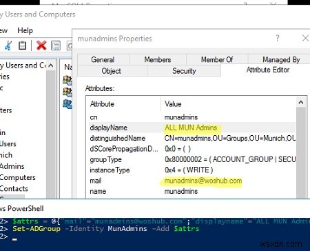 Quản lý nhóm Active Directory với PowerShell 