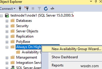 Định cấu hình các nhóm luôn sẵn sàng hoạt động cao trên SQL Server 