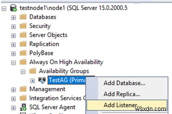 Định cấu hình các nhóm luôn sẵn sàng hoạt động cao trên SQL Server 