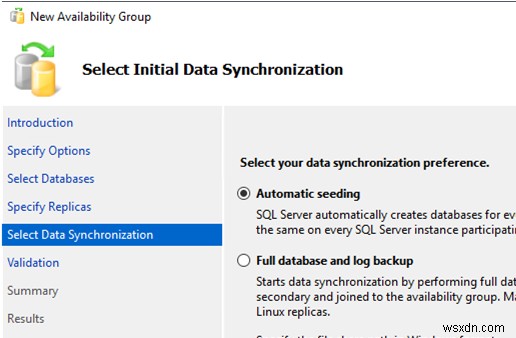 Định cấu hình các nhóm luôn sẵn sàng hoạt động cao trên SQL Server 