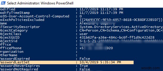 Get-ADUser:Tìm thông tin người dùng Active Directory với PowerShell 