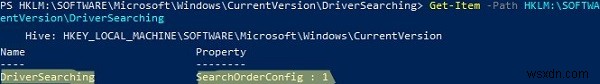 PowerShell:Lấy, sửa đổi, tạo và xóa các tham số hoặc khóa đăng ký 