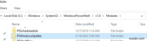 Quản lý các bản cập nhật Windows với PSWindowsUpdate PowerShell Module 