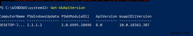 Quản lý các bản cập nhật Windows với PSWindowsUpdate PowerShell Module 