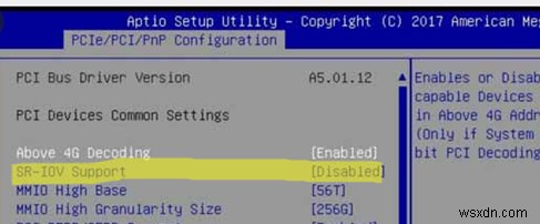 Định cấu hình SR-IOV cho Máy ảo Hyper-V trên Windows Server 