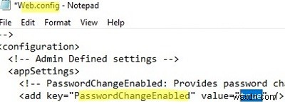 Làm thế nào để thay đổi mật khẩu đã hết hạn thông qua truy cập web từ xa trên máy tính để bàn trên Windows Server? 