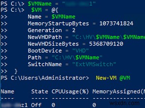 Quản lý Máy ảo Hyper-V với PowerShell 