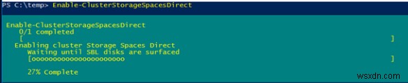 Định cấu hình Storage Spaces Direct (S2D) trên Windows Server 2016 