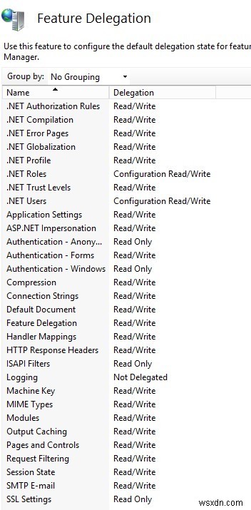 Quản lý IIS từ xa trong Windows Server 2016/2012 R2 