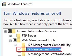 Quản lý IIS từ xa trong Windows Server 2016/2012 R2 