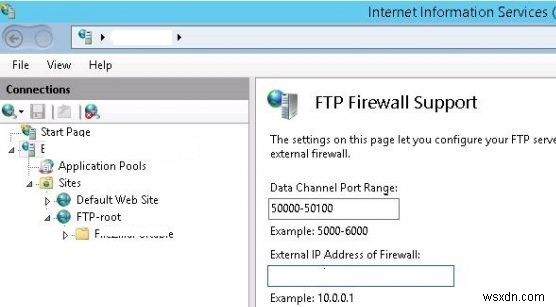 Định cấu hình máy chủ FTP với cách ly người dùng trên Windows Server 2016/2012 R2 