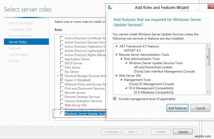 Làm thế nào để cài đặt và cấu hình WSUS trên Windows Server 2012 R2 / 2016? 