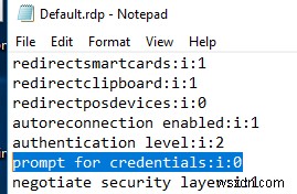 Khắc phục:Thông tin đăng nhập RDP đã lưu không hoạt động trong Windows 