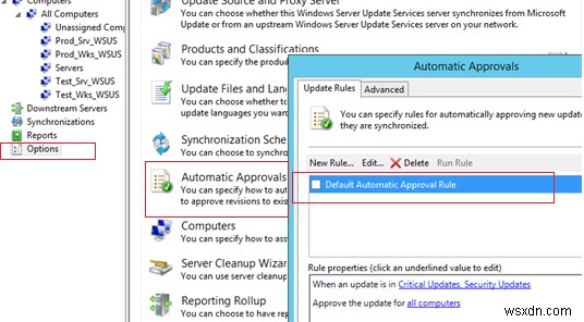 Làm thế nào để Phê duyệt và Từ chối Cập nhật WSUS? 