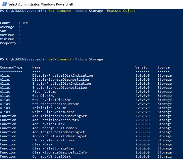 Quản lý đĩa và phân vùng với Windows PowerShell 