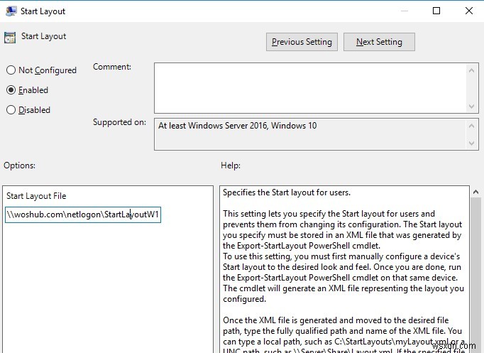 Quản lý Bố cục Menu Start và Ứng dụng Ghim trên Thanh tác vụ của Windows 10 Với GPO 