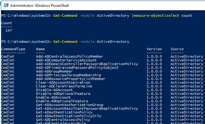 Làm thế nào để cài đặt và sử dụng mô-đun Active Directory PowerShell? 