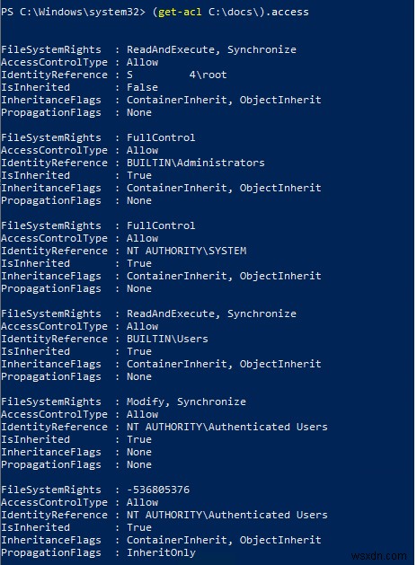 Làm thế nào để Quản lý Quyền NTFS với PowerShell? 