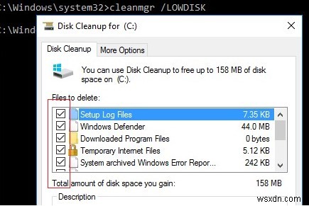 Làm thế nào để chạy Dọn dẹp Đĩa (Cleanmgr.exe) trên Windows Server 2016/2012 R2 / 2008 R2? 